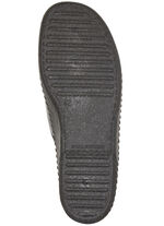 Klassische Herren-Pantoletten, mit anatomisch geformtem Fußbett SCHWARZ