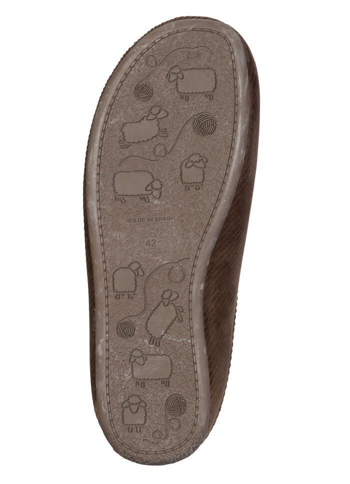 Elegante Herren-Hausschuhe, mit herausnehmbarem Fu&szlig;bett 