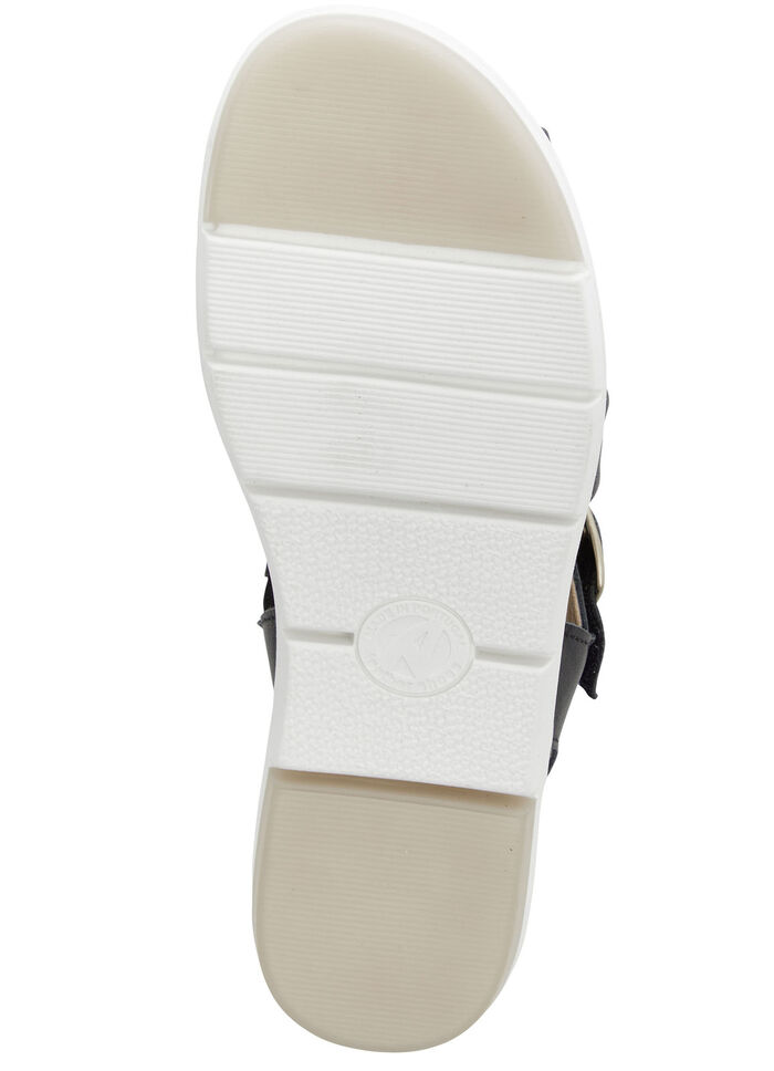 ELENA EDEN Sandale aus Nappaleder SCHWARZ