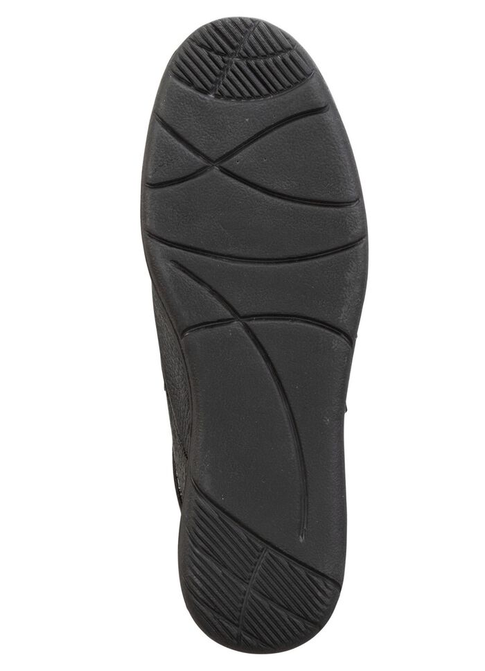 GINO GALANTE Klettschuh aus Hirsch-Nappaleder SCHWARZ