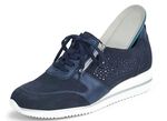 Waldl&auml;ufer, bequeme Damen-Schn&uuml;rschuhe, Weite H, mit herausnehmbarem Fu&szlig;bett MARINE