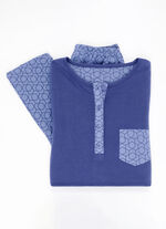 Zweierpack Schlafanzüge mit Knopfleiste und langen Ärmeln 