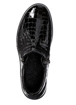 ELENA EDEN, bequeme Damen-Boots, Weite H, mit herausnehmbarem Fußbett SCHWARZ