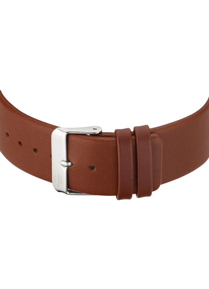 Master Time Funk-Herrenuhr mit Lederarmband 