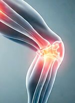 Knie- und Knöchelbandage ANTHRAZIT-SCHWARZ