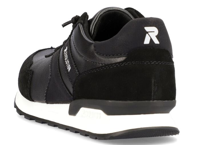 Schn&uuml;r-Sneaker mit herausnehmbarem Textilfu&szlig;bett 