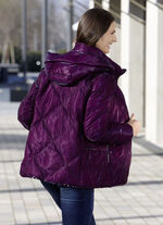 Funktionsjacke mit abnehmbarer Kapuze 