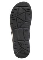 ELENA EDEN, bequeme Damen-Pantoletten, Weite H, mit herausnehmbarem Fu&szlig;bett SCHWARZ