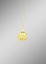 Eleganter Madonna-Anhänger aus Gold 585/- fein 