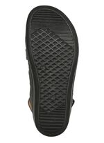 Gemini Sandale aus schattiertem Rind-Nappaleder SCHWARZ