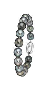 Edle Garnitur mit Tahiti-Zuchtperlen 