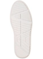 ELENA EDEN Schn&uuml;rschuh mit Velour-Besatz NATURWEISS