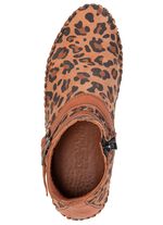 Gemini, trendige Damen-Boots, Weite G, mit herausnehmbarem Fu&szlig;bett BRAUN