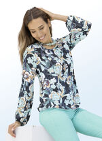 Tunika mit Inkjet-Druck 