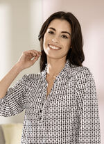 Shirt mit Glanzeffekt 