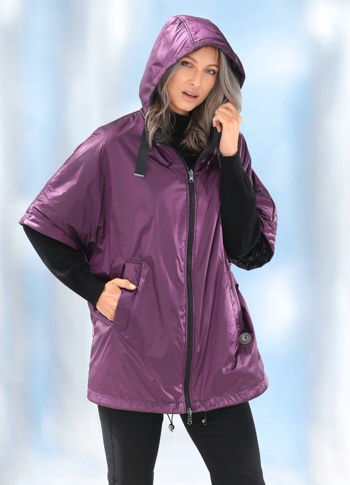 Funktions-Wendecape im Oversized-Look 