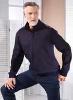 Stehkragen-Shirt in 3 Farben 