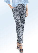 Hose mit ausdrucksstarker Dessnierung 