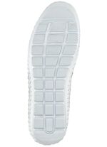 Gemini, sommerliche Damen-Stiefeletten, Weite G, mit herausnehmbarem Fu&szlig;bett WEISS