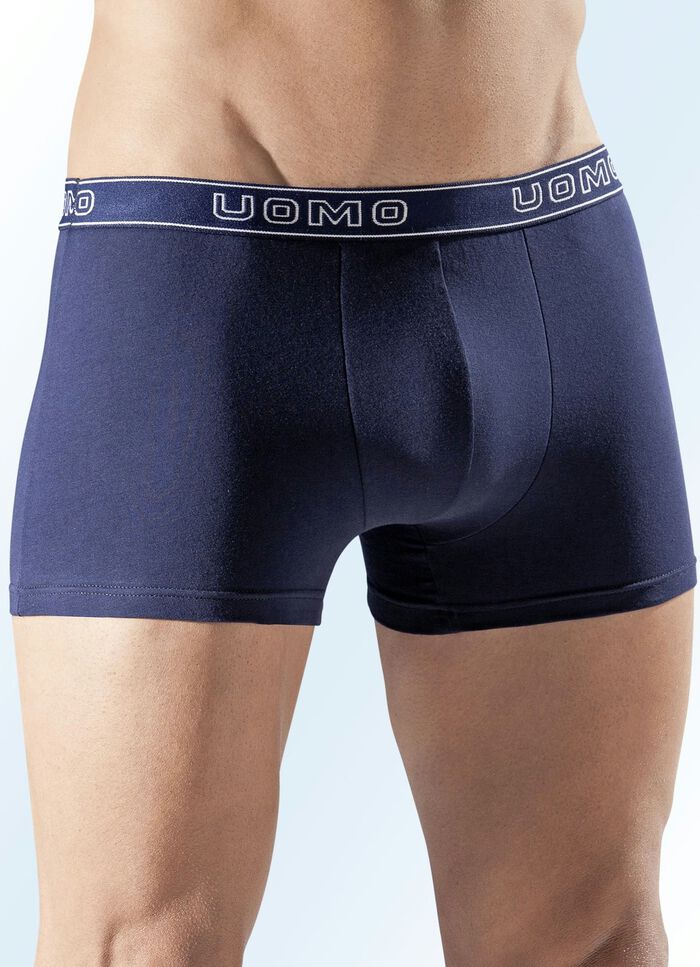 F&uuml;nferpack Pants, uni mit Elastikbund 