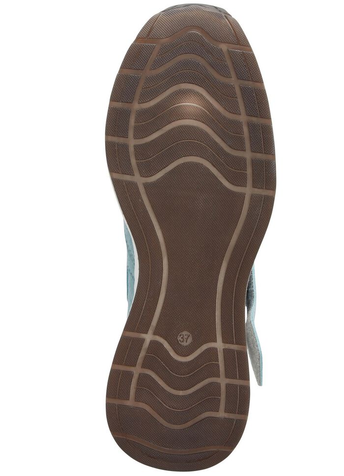 ELENA EDEN Spangenschuh mit Glitzereins&auml;tzen BLEU