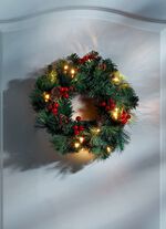 LED-Kranz mit Timerfunktion 