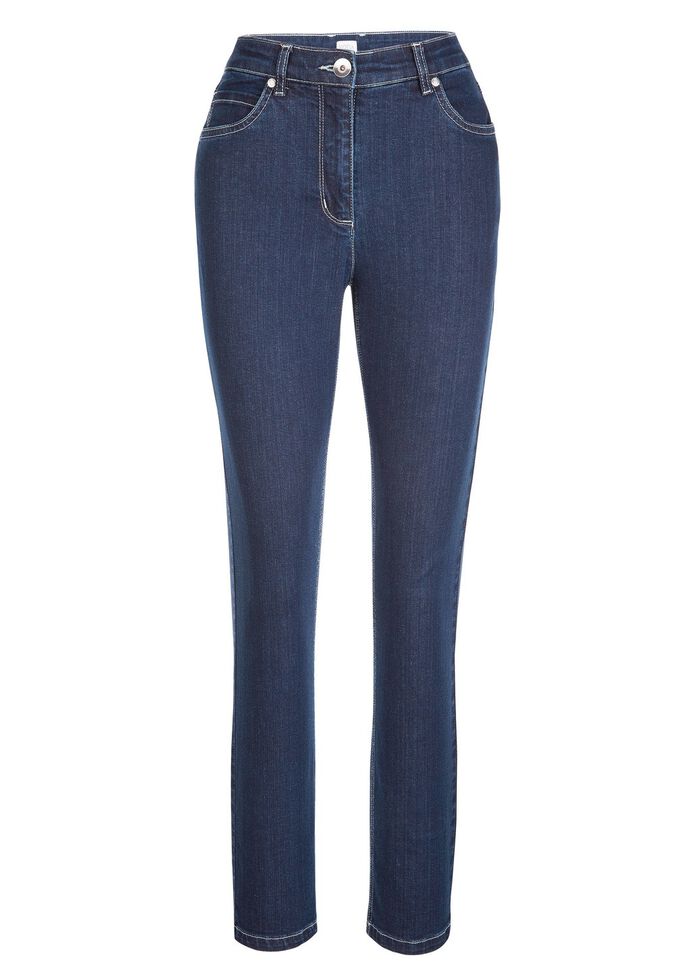 Jeans in klassischer 5-Pocket-Form 