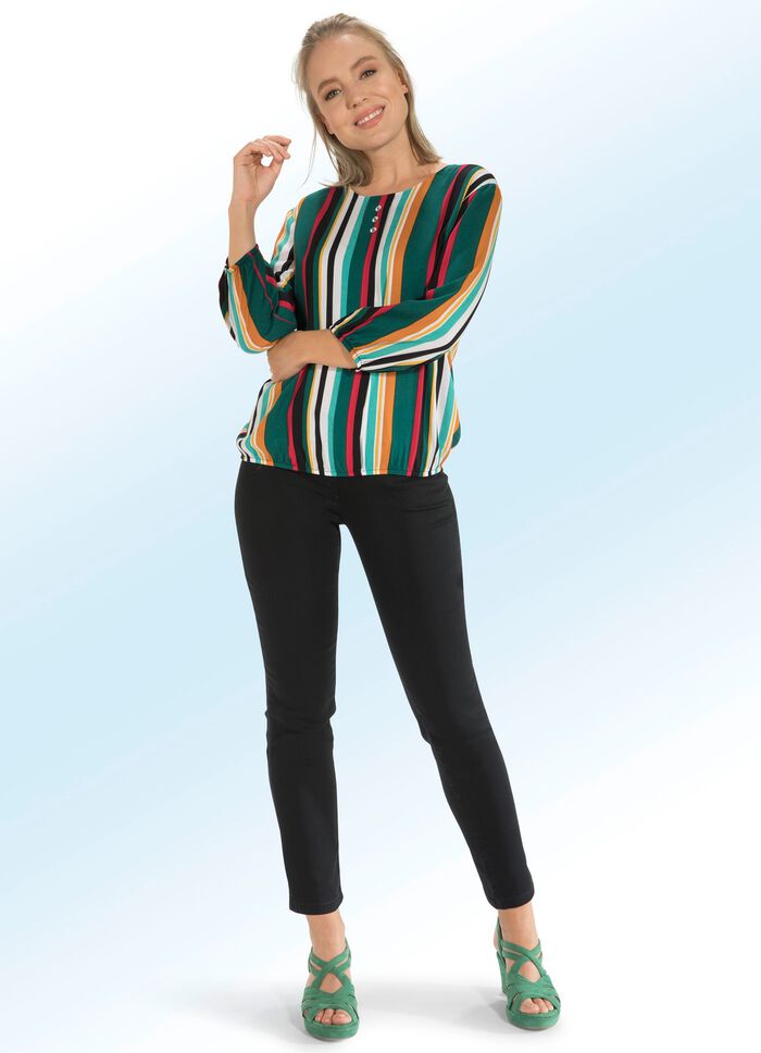 Interessante, bunte Tunika 