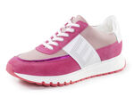ELENA EDEN Sneaker mit Zier-Perforation PINK-WEISS