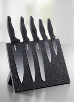 Stoneline® Messerblock, 6-teilig, mit Magnetfeld 