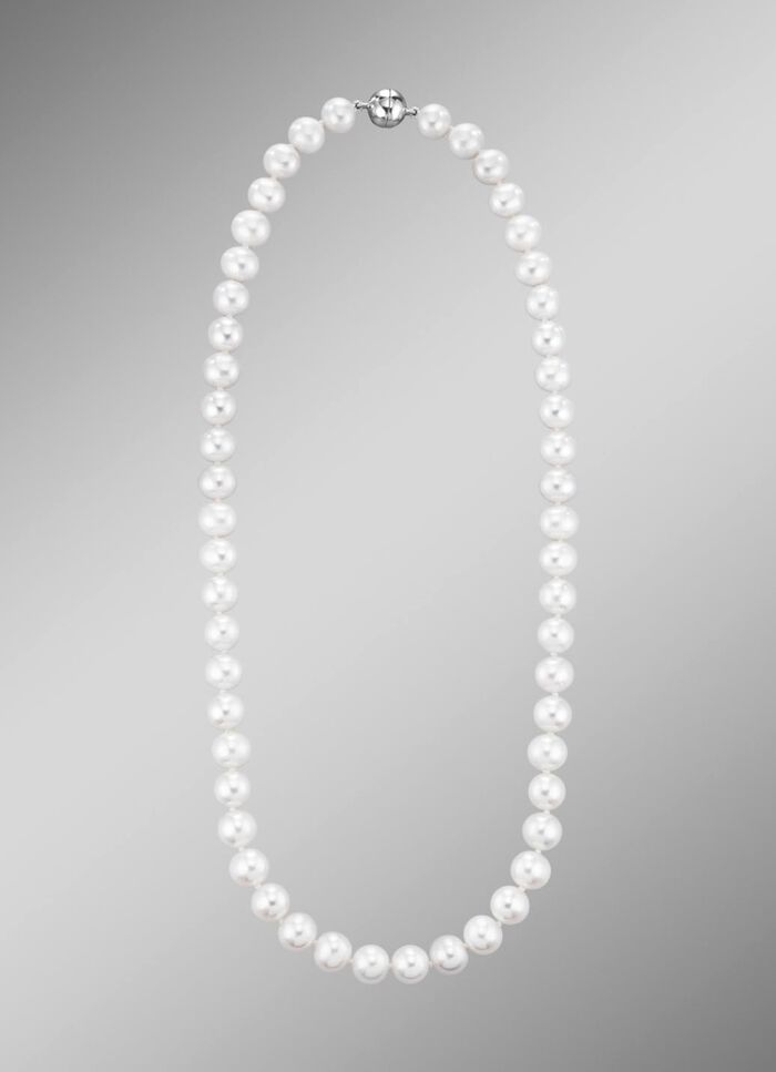 Halskette mit Süßwasser-Zuchtperlen 