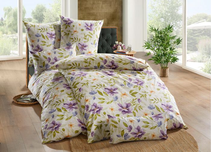 Fein-Renforc&eacute; Bettw&auml;sche aus 100% Baumwolle 