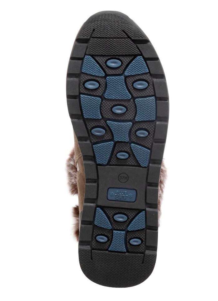 Caprice, gef&uuml;tterte Damen-Stiefeletten, Winterschuhe, Weite H, mit herausnehmbarem Fu&szlig;bett 