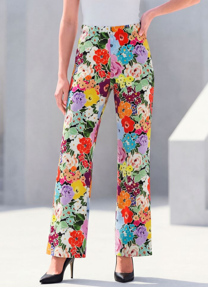 Hose mit farbbrillantem Druck 