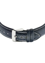 Sch&ouml;ne Herren-Lederarmbanduhr 