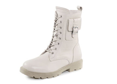 Andrea Conti Stiefelette mit modischen, aufgesetzten Täschchen 