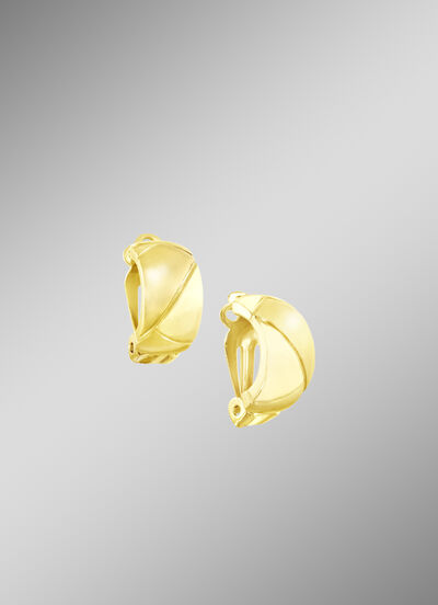 Ohrclips, Hochglanz/satiniert 