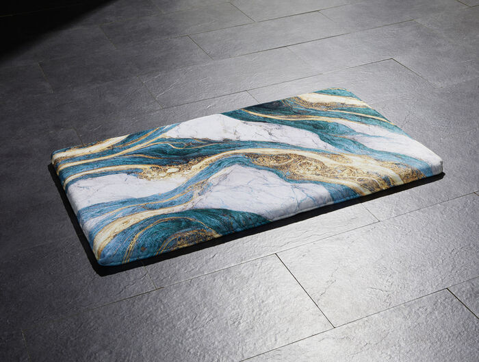 Badgarnitur in barfußweicher Qualität TÜRKIS