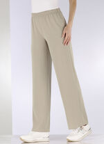 Hose in bequemer Weite BEIGE