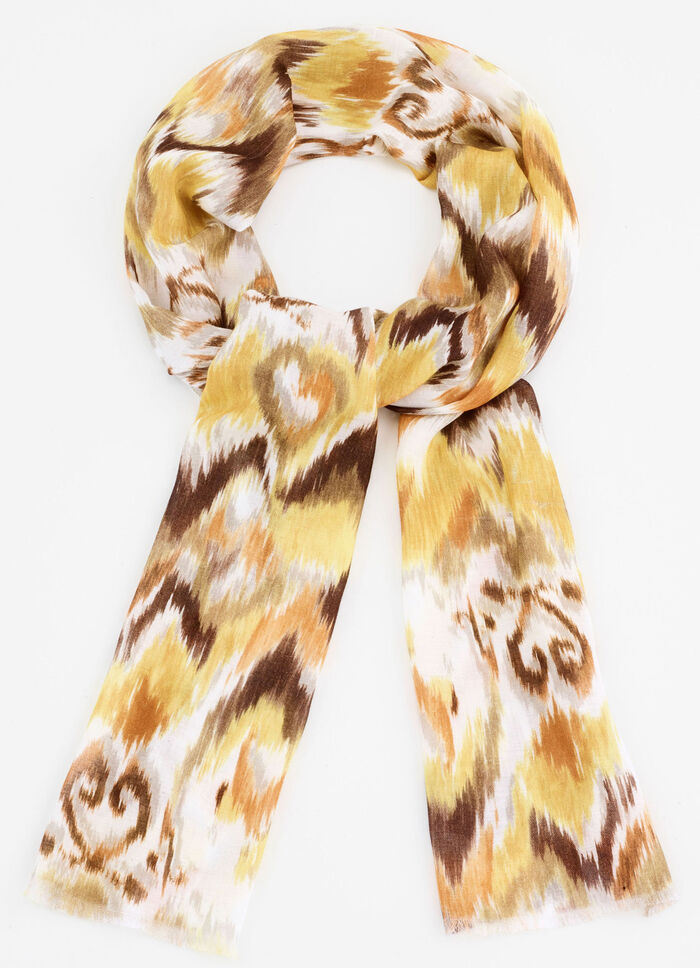 Schal mit Fantasiedessin 