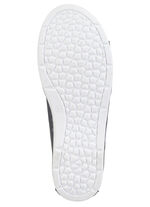 ELENA EDEN Schn&uuml;rschuh mit Knitter-Struktur und Zier-N&auml;hten MARINE