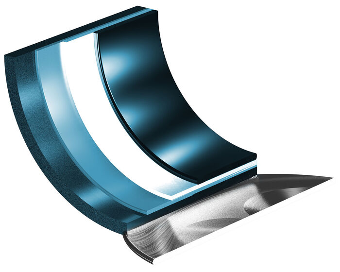 Meteor 6-teiliges Topf-Set mit Diamant-Keramik-Antihaft-Premiumbeschichtung 