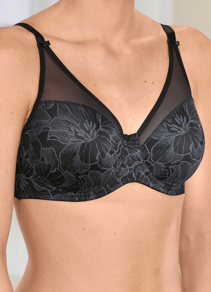 Bezaubernder Felina B&uuml;gel-BH mit Floraldessin 
