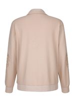 Sweatjacke mit seitlichen Eingrifftaschen 