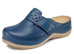 ELENA EDEN Clog mit Klettverschluss JEANSBLAU