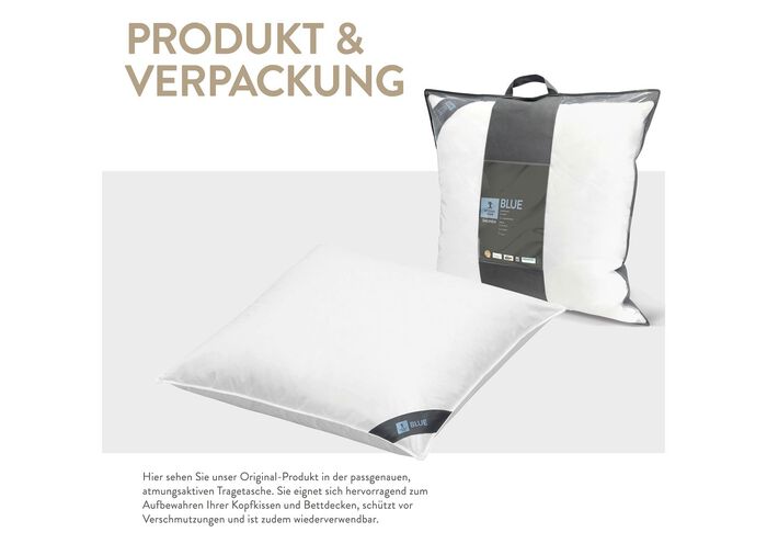 In Deutschland hergestelltes Daunenprogramm aus dem Hause Spessarttraum 