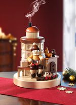 R&auml;ucherofen aus massiven einheimischen H&ouml;lzern 