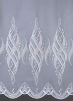 Store mit Plauener Stickerei und Universalschienenband 