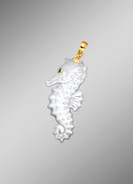 Anh&auml;nger Seepferdchen echt Perlmutt 