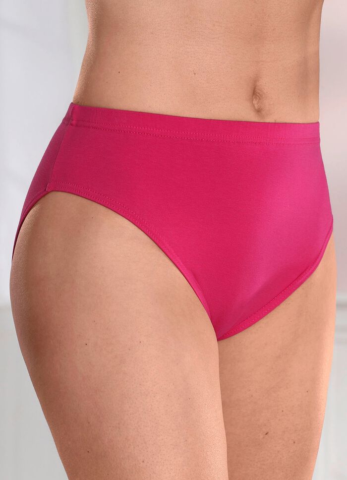 Viererpack Slips mit Gummizug im Bund 